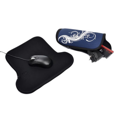 Storage bag and mouse pad two use