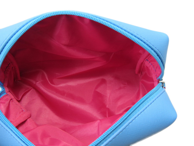 small PVC leather toilet bag