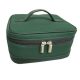 600D cosmetic case with PVC leather handle