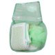 Clear PVC toiletry bag for bath set