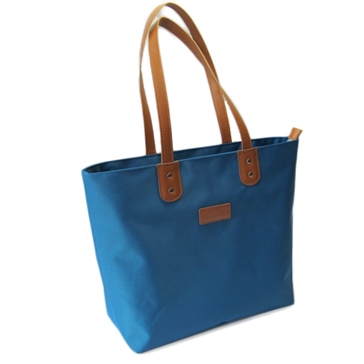 Quality nylon shopping tote bag