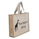 Eco-friendly jute shopping bag