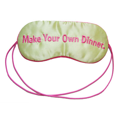 Classic satin sleeping mask