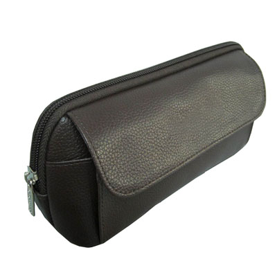 Fake leather men cosmetic bag