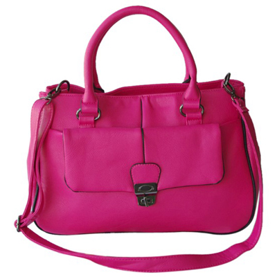 Ladies high pu leather fashion bag