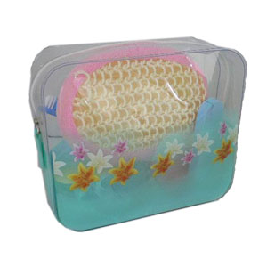 Clear PVC cosmetic bag