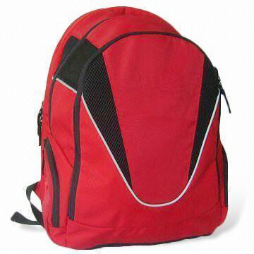 Nylon or polyester backpack laptop bag