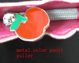 colorful metal puller or plate