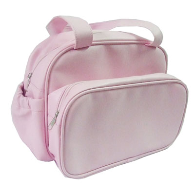 Save space PVC leather mummy diaper bags