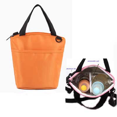 Fashion milk bottle cooler bag