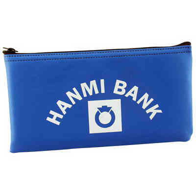 ZIp bank bag with waterproof material